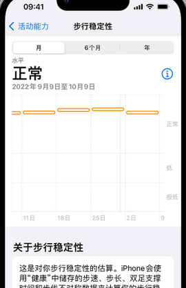 瓯海iPhone手机维修如何在iPhone开启'步行稳定性通知'