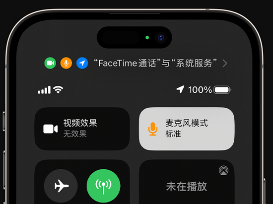 瓯海苹果授权维修网点分享iPhone在通话时让你的声音更清晰 