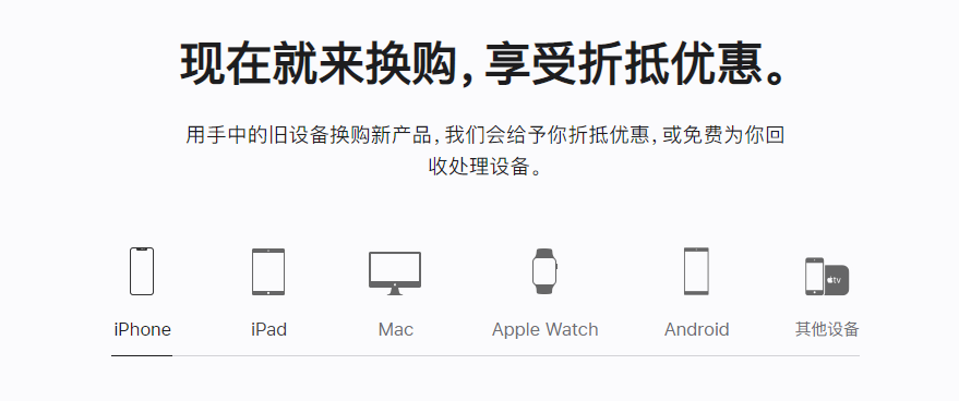 瓯海苹果手机维修分享iPhone以旧换新的去处 