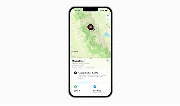 瓯海苹果14维修分享iPhone14系列中 FindMy功能通过卫星分享位置方法教程 